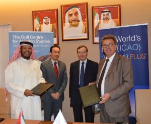 2013-06-25 GCAS Signs MoU with Thales Université to Support Civil Aviation Training